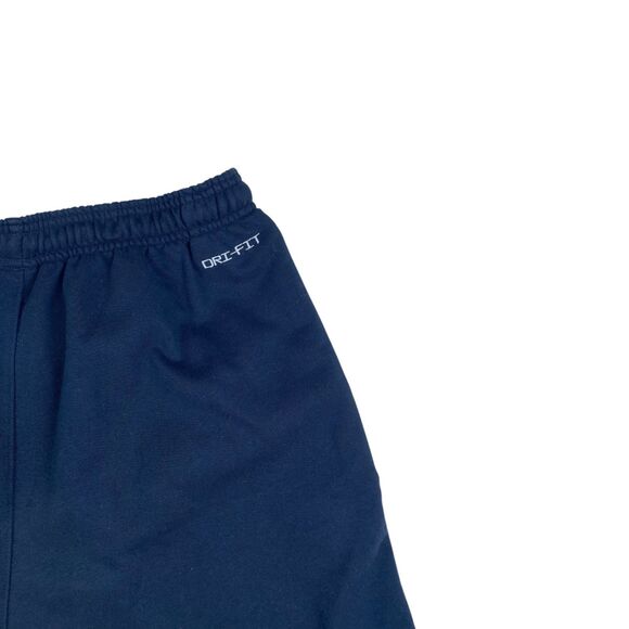 Nike Men’s Dri-FIT Athletic Shorts Navy Blue Size L Breathable Training - Picture 4 of 8